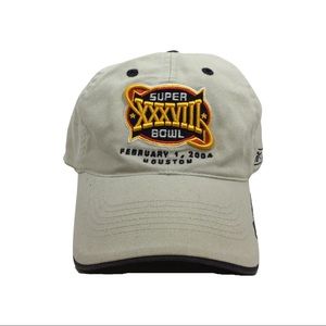 Reebok Houston Super Bowl XXXVIII 2004 Football Dad Cap